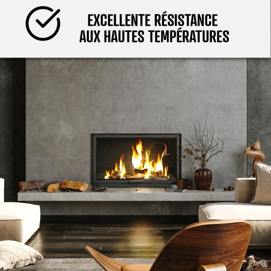 Gewaxt Beton Kit voor Schoorstenen