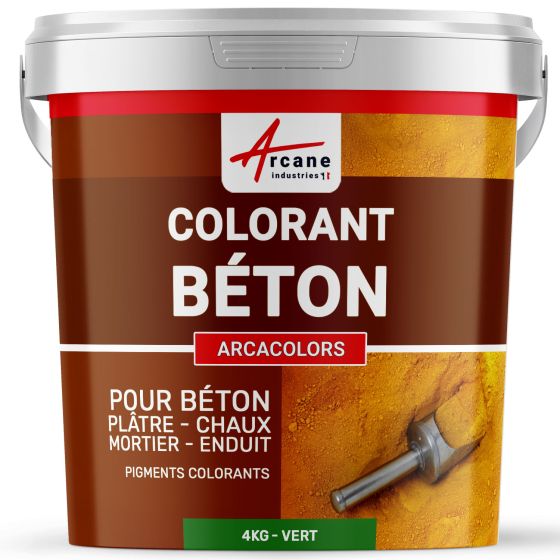 Colorant ciment pour enduit, mortier et ciment - ARCACOLORS