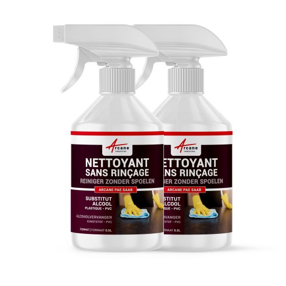 Reiniger voor Whiteboard, Wit Plastic en PVC - ALCOHOLVRIJE REINIGER