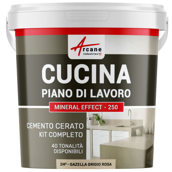 Cemento Cerato Cucina: Piano di lavoro