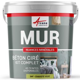 KIT CEMENTO CERATO VERDE PER MURI