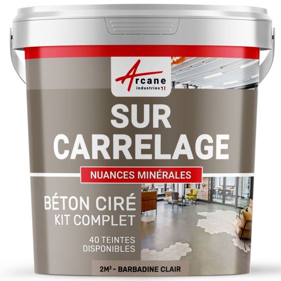 KIT CALCESTRUZZO CERATO GRIGIO SU PIASTRELLE KIT CALCESTRUZZO CERATO GRIGIO SU PIASTRELLE