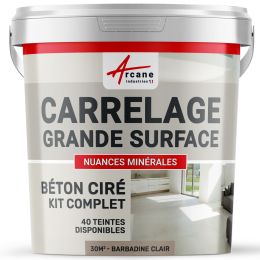 KIT CALCESTRUZZO CERATO GRIGIO SU PIASTRELLE GRANDI SUPERFICI