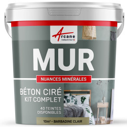 KIT BTON CIR MURS-kit10m2-Mate-Barbadine-Clair-Aspect / Couleur