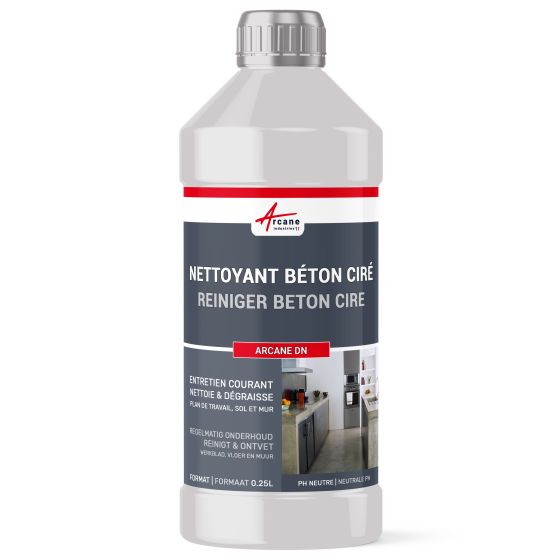 Speciale reiniger voor beton cire