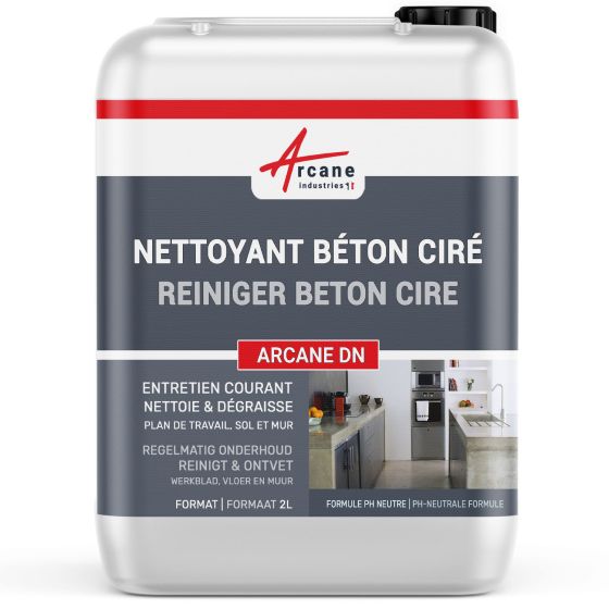 Speciale reiniger voor beton cire