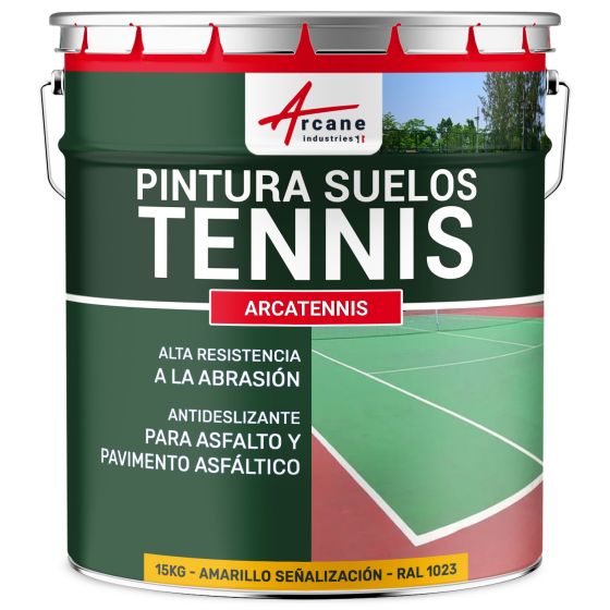 Pintura para cancha de tenis antideslizante - ARCATENNIS