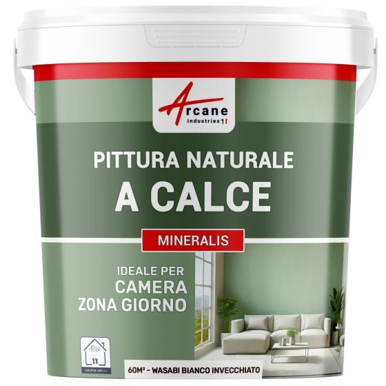 Pittura a Calce Naturale per Interni - MINERALIS Pittura a Calce Naturale per Interni - MINERALIS