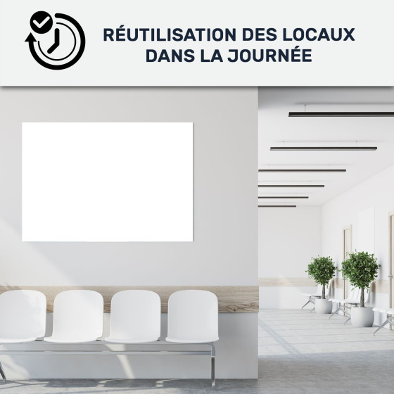 Peinture anti bactérienne, mur et plafond : Arcascreen Anti Bactérien