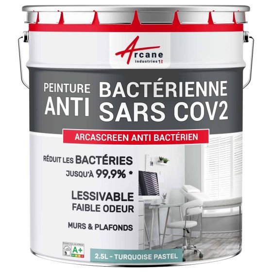 Peinture anti bactérienne, mur et plafond : Arcascreen Anti Bactérien Couleur / Aspect Peinture anti bactérienne, mur et plafond : Arcascreen Anti Bactérien Couleur / Aspect