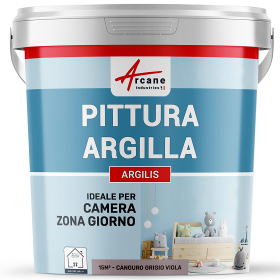 Vernice in argilla naturale per decorazione camera bambini - ARGILIS Vernice in argilla naturale per decorazione camera bambini - ARGILIS