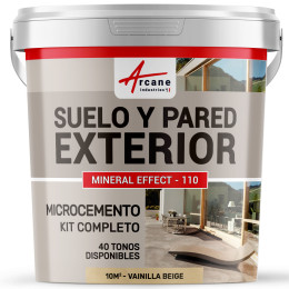 Microcemento para exteriores: suelos, muros, terrazas, balcones, escaleras