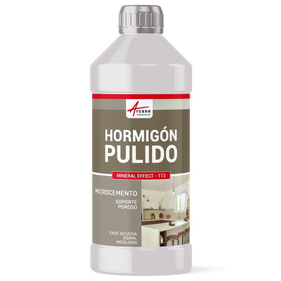 Tapaporos para hormigón pulido