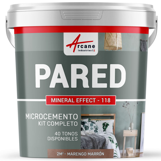 KIT DE HORMIGÓN PULIDO PARA PAREDES2 m² - Satinado