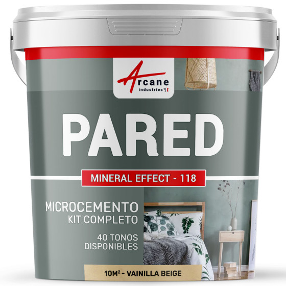 KIT DE HORMIGÓN PULIDO PARA PAREDES10 m² - Satinado
