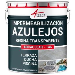 Resina transparente para impermeabilización de terrazas, azulejos, piscinas: ARCACLEAR