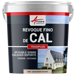 Enlucido de cal fino para decoración interior y exterior - TRADIPLUS