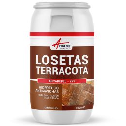 Hidrófugo terracota, impermeabilizante para suelos de terracota y antimanchas: IMPERTERRASSE BALDOSA