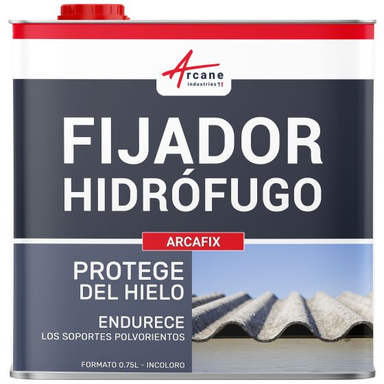 Fijador hidrófugo para soporte friable antipolvo ARCAFIX 0.75 L (hasta 3.75m²)