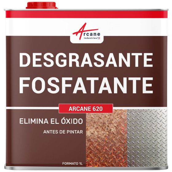 DESGRASANTE FOSFATANTE  Desoxidante | Desengrasante fosfatante para Acero Galvanizado y Aluminio 1 L