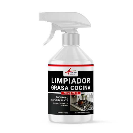 Limpiador Decapante para Grasa de Cocina  LIMPIADOR DE GRASAS Y HOLLINES 0.5 L