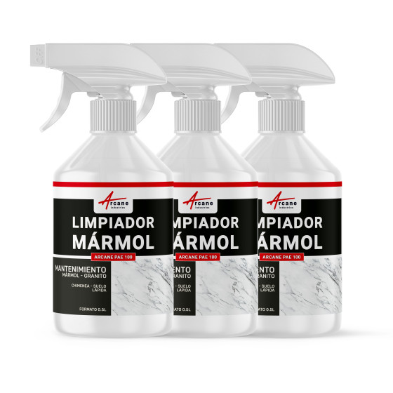 Limpiador Renovador para Granito y Piedra de Chimenea LIMPIADOR RENOVADOR MÁRMOL 1.5 L (3 x 0.5 L)