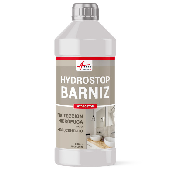 Barniz para Hormigón Pulido - protección hidrófuga y oleófuga HYDROSTOP 200 ml