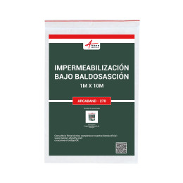 Banda de refuerzo de impermeabilización en poliéster ARCAREFUERZO 1 m x 10 m