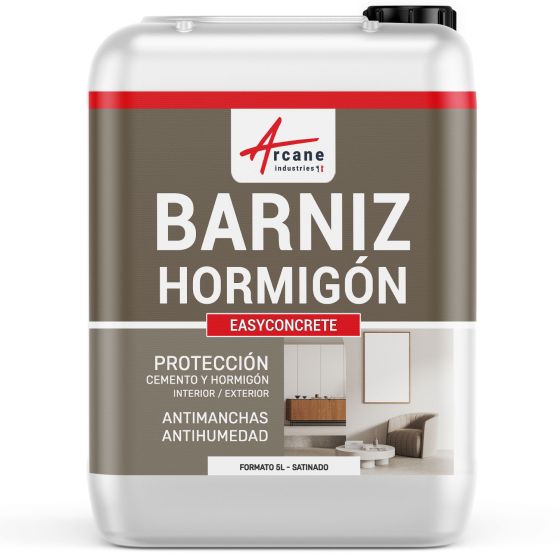Barniz para hormigón interior y exterior: EASYCONCRETE 5L Satinado