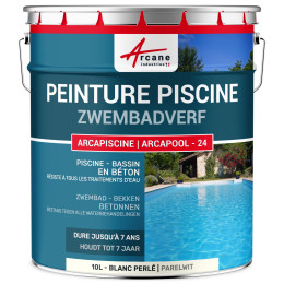 Gele zwembadverf voor betonnen bassin Arcapool | Maison Étanche