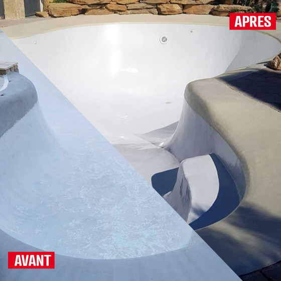 peinture piscine - ARCAPISCINE COQUE POLYESTER