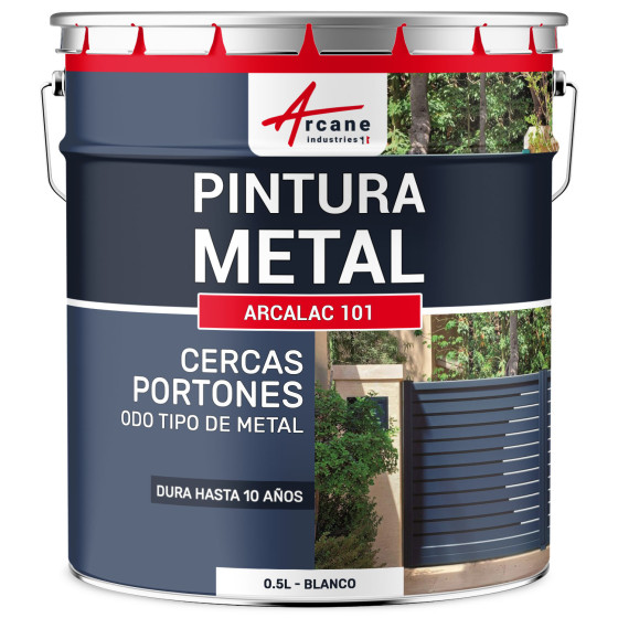 Pintura para Metal ARCALAQUE 101 0.5 L RAL 9003 Blanco Pintura para Metal ARCALAQUE 101 0.5 L RAL 9003 Blanco