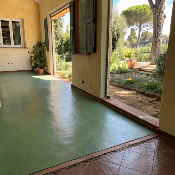 KIT CEMENTO CERATO ESTERNO - Cemento cerato per pavimenti, muri, balconi, scale
