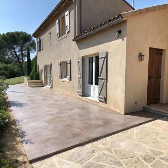 KIT BETÓN CIRÉ EXTERIOR - Betón alisado para suelos, paredes, terrazas y escaleras