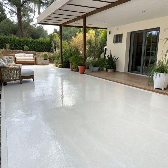 KITBETON CIRE BUITEN - beton cire voor buiten voor vloer, muur, terras, balkon, trap