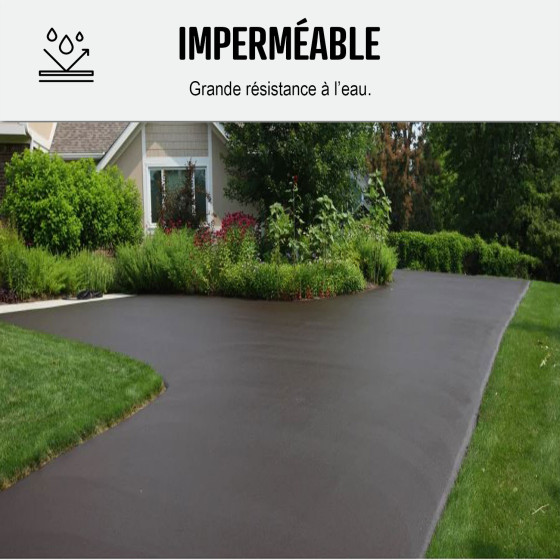 resine epoxy - Peinture résine pour sol bitume, asphalte, goudron, enrobé - PEINTURE BITUME ARCASPHALT