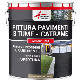 ARCASPHALT 3.75 kg  (7.5 m² in 2 strati) Marrone Chiaro