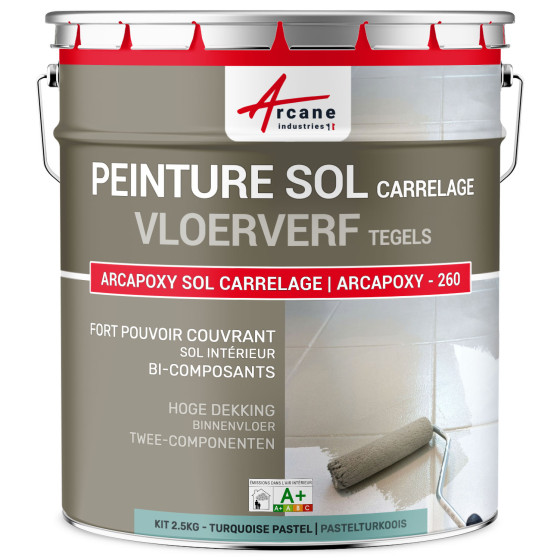 Vloerverf Tegels - Epoxyhars voor betegelde vloer - ARCAPOXY -260-2