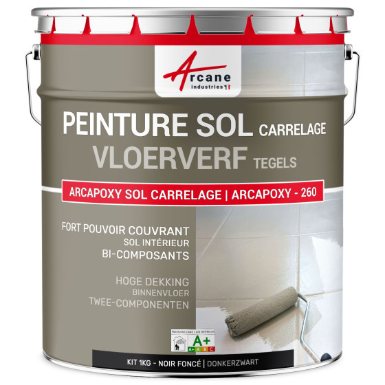 Vloerverf Tegels - Epoxyhars voor betegelde vloer - ARCAPOXY -260-1 kg (tot 5 m² in 2 lagen)