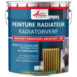 Blauwe radiatorverf voor verwarming in gietijzer, staal of aluminium | Maison Etanche