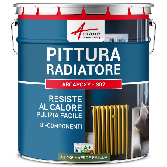ARCAPOXY - 302 1 kg (fino a 5 m² in 2 strati) RAL 6011 - Verde Reseda ARCAPOXY - 302 1 kg (fino a 5 m² in 2 strati) RAL 6011 - Verde Reseda