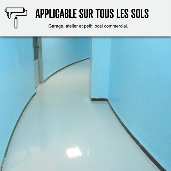 peinture époxy sol - Peinture epoxy sol garage - Revepoxy Garage