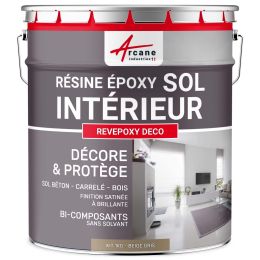 Résine Epoxy Pour Sol Intérieur - REVEPOXY DECO beige  Couleur / Aspect