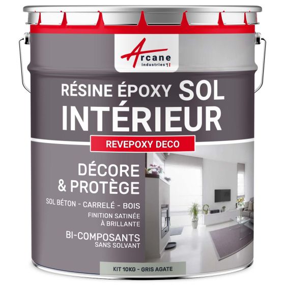 Résine Epoxy Pour Sol Intérieur - REVEPOXY DECO Couleur / Aspect Résine Epoxy Pour Sol Intérieur - REVEPOXY DECO Couleur / Aspect