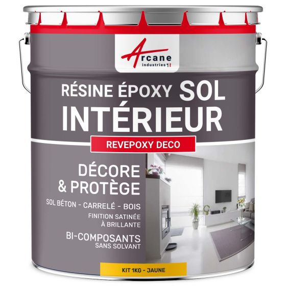Résine Epoxy Pour Sol Intérieur - REVEPOXY DECO Couleur / Aspect Résine Epoxy Pour Sol Intérieur - REVEPOXY DECO Couleur / Aspect
