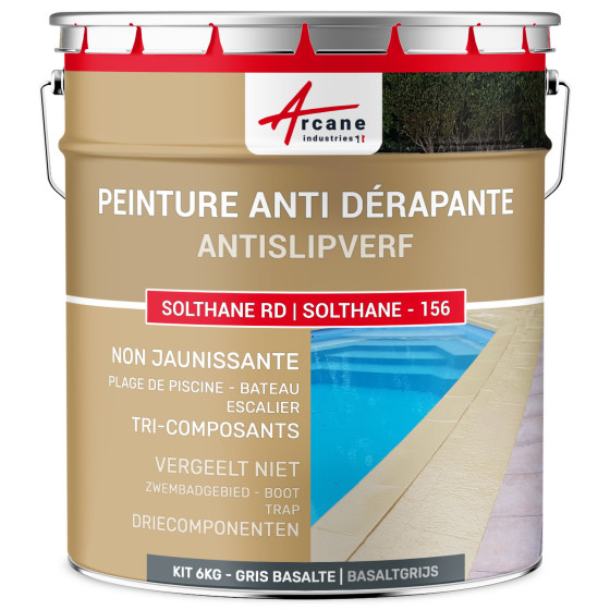 Antislipverf voor binnen- en buitenvloeren - SOLTHANE -156 - 6 kg