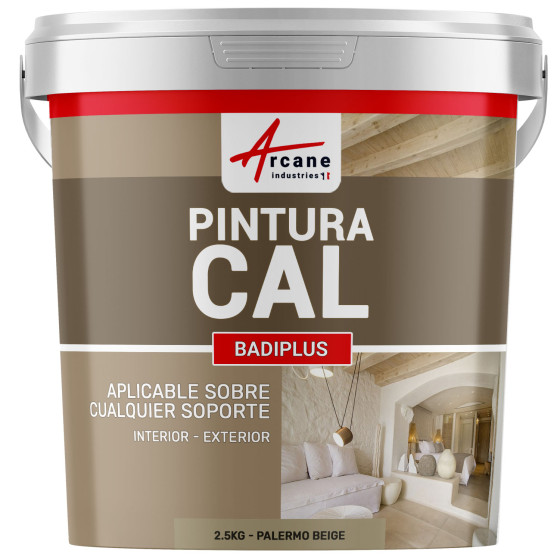 Encalado de Cal para Paredes Interiores y Fachadas Exteriores - BADIPLUS2.5 kg (hasta 12.5 m²) Encalado de Cal para Paredes Interiores y Fachadas Exteriores - BADIPLUS2.5 kg (hasta 12.5 m²)