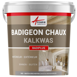 Natuurlijke witte kalkwas voor binnen- en buitenmuren | Maison Etanche