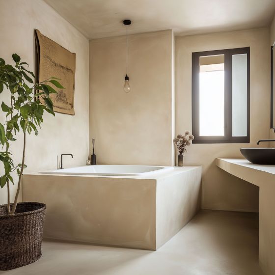 Kit de Microcemento para Baño: Revestimiento Impermeable