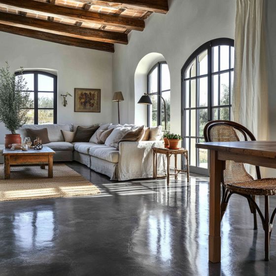 Vernis pour béton intérieur, extérieur : EASYCONCRETE -MES